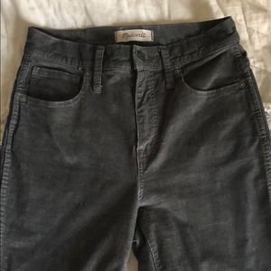 Madewell corduroy jeans